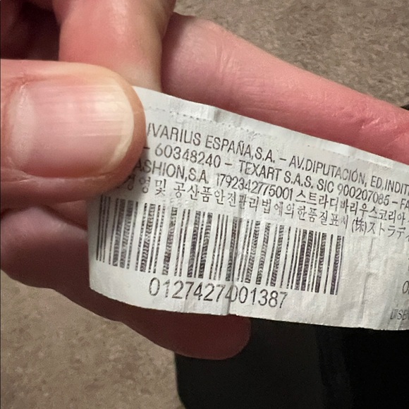 Vegan black leather pleated skirt/shorts skort silver zippers - Picture 4 of 5